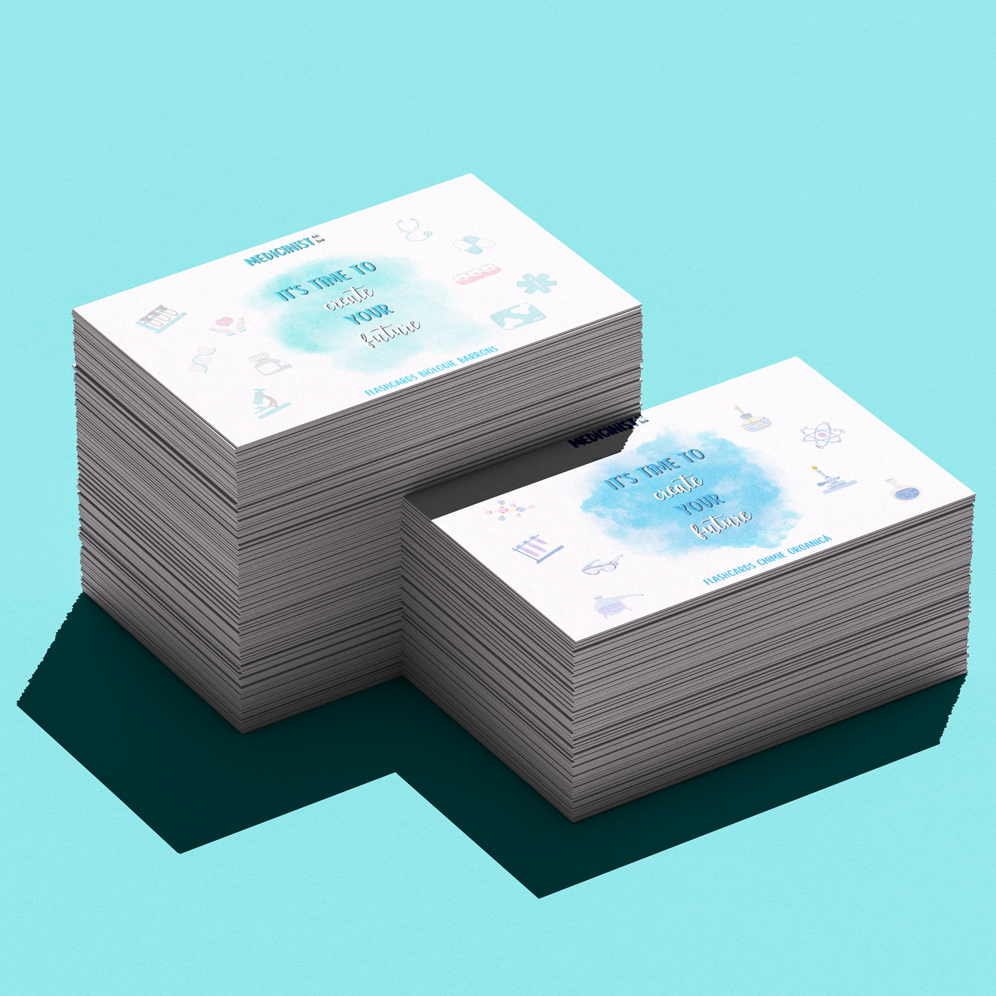 PACHET UMF IASI: FLASHCARDS BARRONS + CHIMIE ORGANICĂ