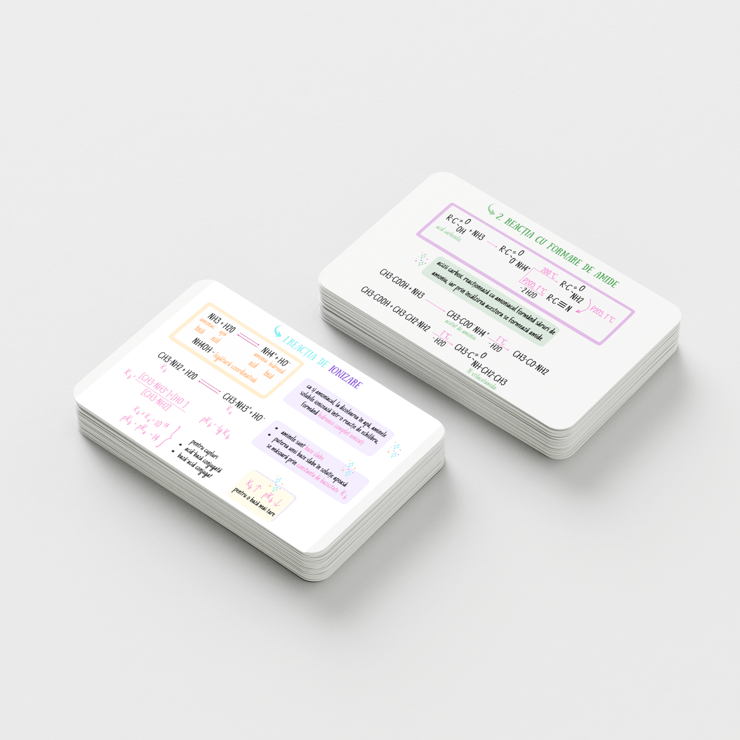 FLASHCARDS CHIMIE ORGANICĂ: comp. org. cu funcții simple / UMF Cluj