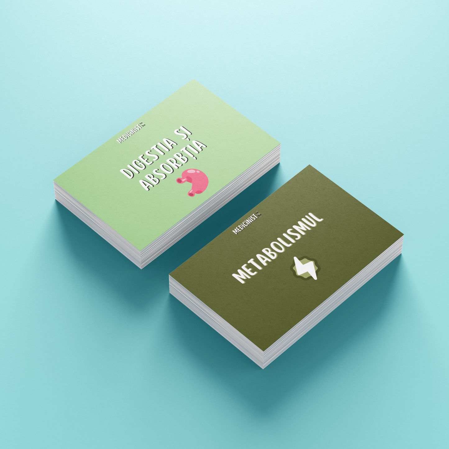 FLASHCARDS CORINT: DIGESTIA ȘI ABSORBȚIA & METABOLISMUL