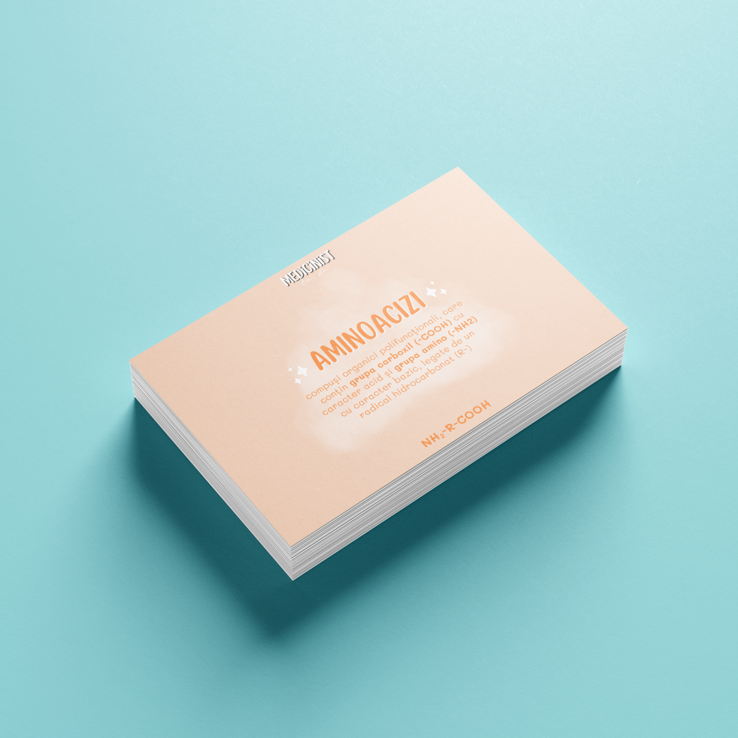 FLASHCARDS CHIMIE ORGANICĂ: AMINOACIZI